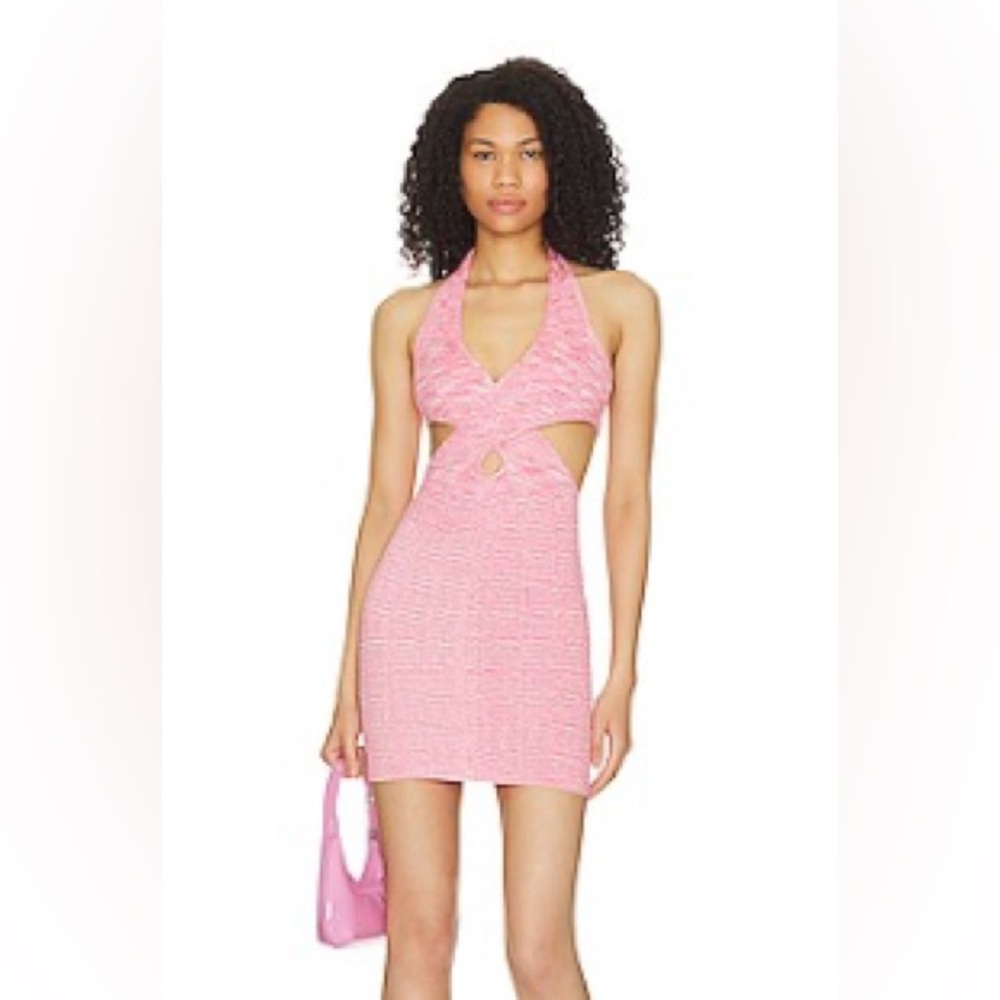 NWT h:ours Jeri Halter Mini Dress